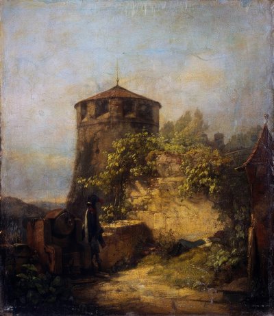 Schlafender Wachtposten von Carl Spitzweg